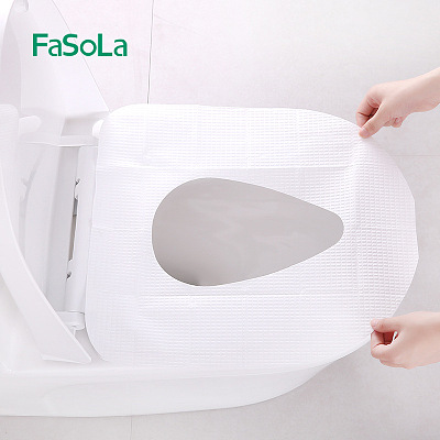 FaSoLa 一次性马桶垫 白色 39*45cm 10片*3