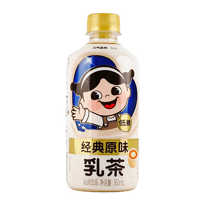 元气森林 乳茶 经典原味 低糖 360ml *2