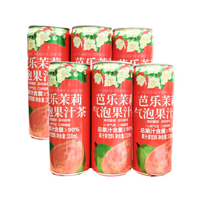 【全澳独家】山姆专供 Drinksba 芭乐茉莉气泡果汁茶 310ml *6pk