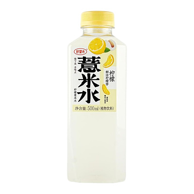 好望水 柠檬薏米水 500ml *2