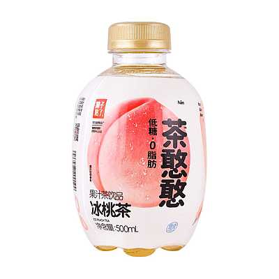 果子熟了 茶憨憨 冰桃茶 500ml *2