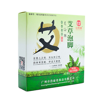 金泰康 天然艾草泡脚 6g*20袋/盒