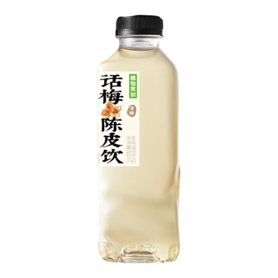 植物驾到  话梅陈皮饮果味  500ml