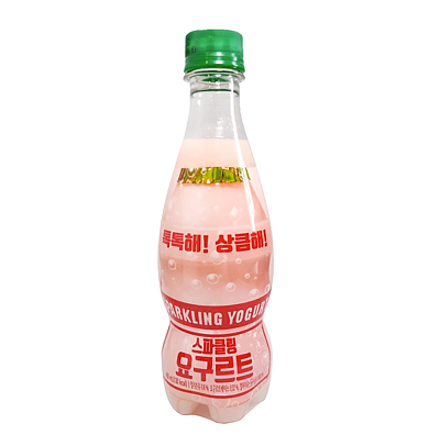 韩国呱呱嘟 乳酸菌碳酸饮料 400ml *2