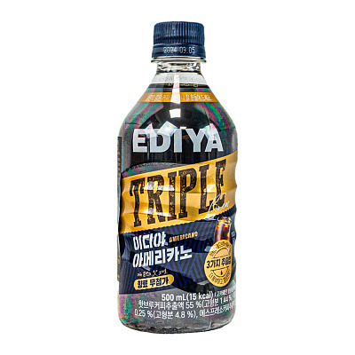 韩国Ediya 三重美式咖啡 500ml *2