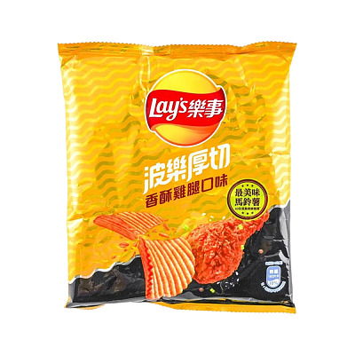 乐事 波乐洋芋片 香酥鸡腿味 34g