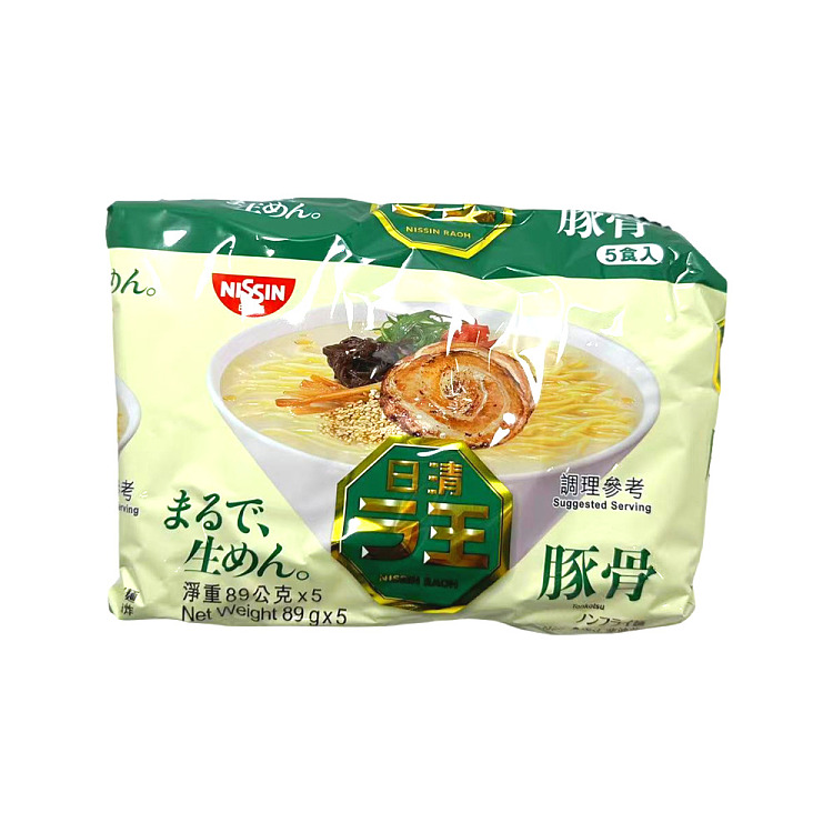 日清NISSIN 拉王 豚骨味 89g*5|悉尼华人超市送货|UMall今日优选