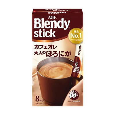 日本AGF Blendy 混合咖啡 苦咖啡 8g*8小包