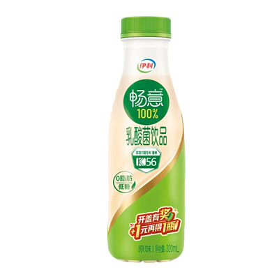 伊利 畅意 乳酸菌饮品 低糖 320ml