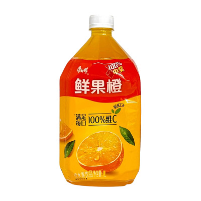 康师傅 饮料 鲜果橙 1L