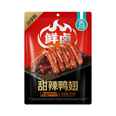 恋上鸭 甜辣鸭翅 200g
