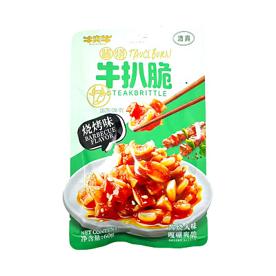牛奕牛 牛扒脆 烧烤味 60g