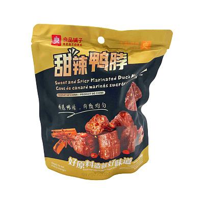 良品铺子 甜辣鸭脖 120g