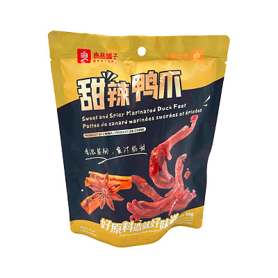 良品铺子 甜辣鸭爪 80g