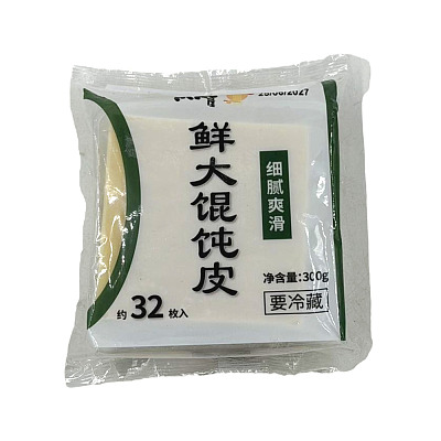 【冻】凡凡屋 鲜大馄饨皮 300g