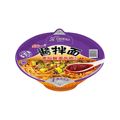 统一 酱拌面 酸菜牛肉风味 125g