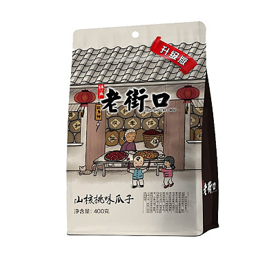老街口 瓜子 山核桃味 400g
