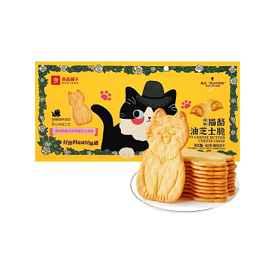 良品铺子 猫酪黄油芝士脆（原味）80g