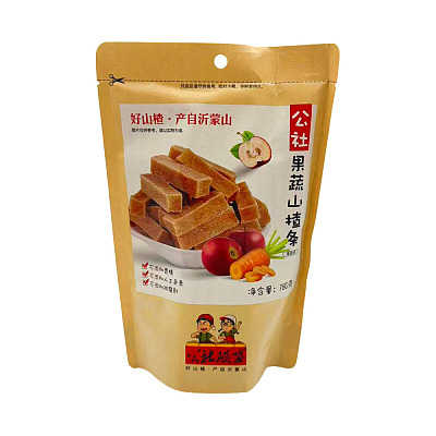 公社联盟 果蔬山楂条 180g