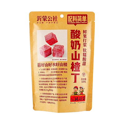 公社联盟 酸奶山楂丁 130g