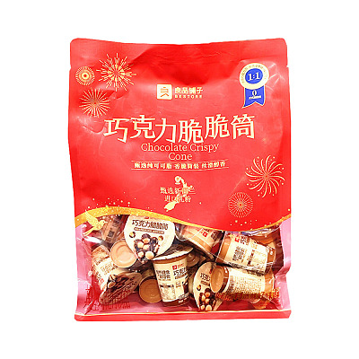 良品铺子 巧克力脆脆筒 280g