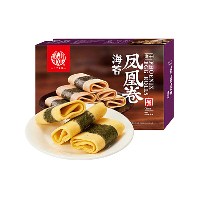 稻香村 原味凤凰卷饼干 110g