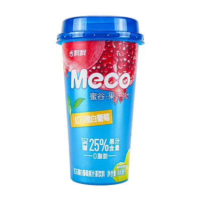 香飘飘 密谷果汁茶 红石榴白葡萄 400ml