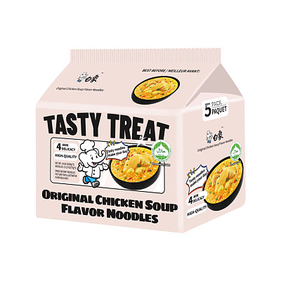 白象 Tasty1 原味鸡汤味面  84g*5袋装