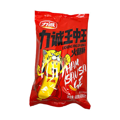 力诚 王中王火腿肠 袋装 600g