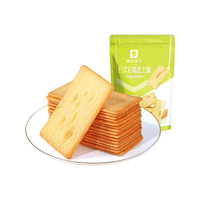 良品铺子 日式岩烧芝士脆120g
