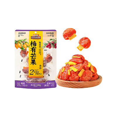 三只松鼠 梅有芒果 100g