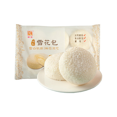 【冻】融厨 炼乳雪花包 6pcs 480g