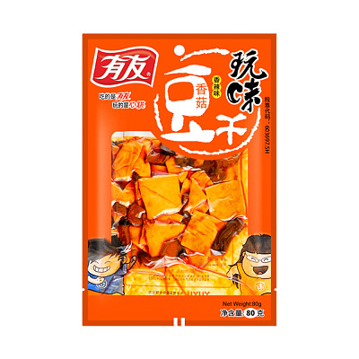 有友 香菇豆干 香辣味 90g