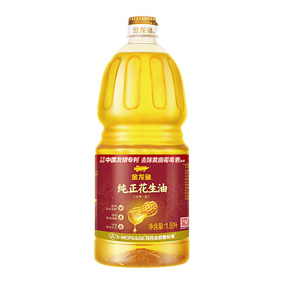 金龙鱼 纯正花生油 1.8L