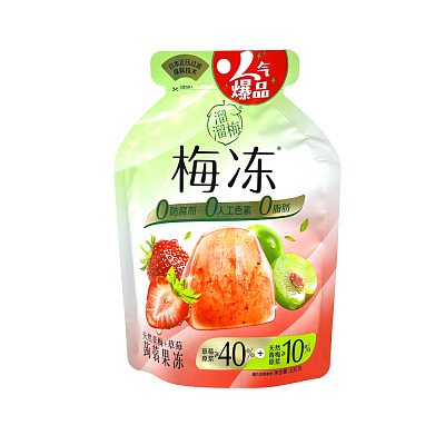 溜溜梅 梅冻 蒟蒻果冻 青梅+草莓 100g
