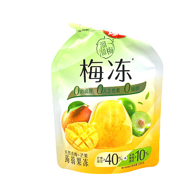 溜溜梅 梅冻 蒟蒻果冻 青梅+芒果 100g