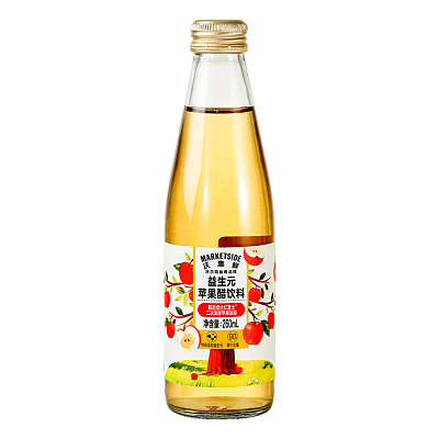 沃集鲜 益生元苹果醋饮料 260ml