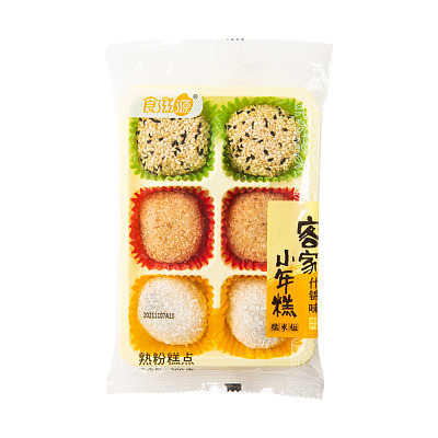 【国内直采】赵一鸣零食 top好物 糯叽叽客家年糕 什锦味 200g