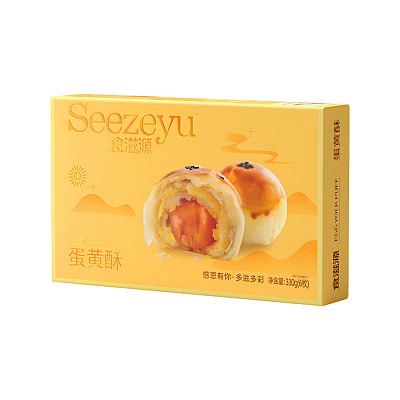 食滋源 原味蛋黄酥 6枚入 330g