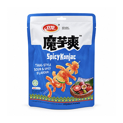 卫龙 魔芋爽 泰式酸辣味 225g