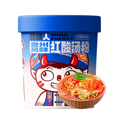 食族人 贵州红酸汤粉 147g