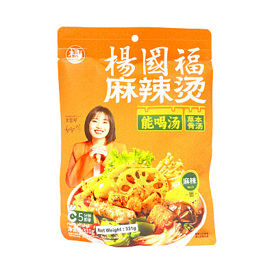 杨国福 麻辣烫 草本骨汤麻辣面 331g