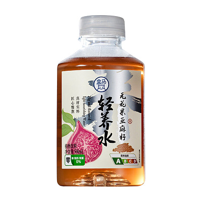 盒马 无花果亚麻籽轻养水 500ml