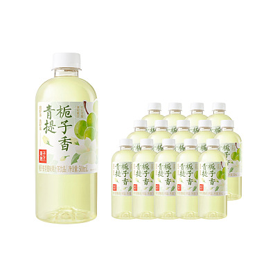 【整箱】果子熟了 栀子香青提味果汁茶 500ml*15