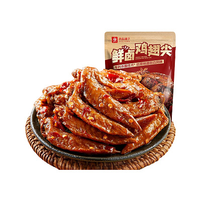 良品铺子 鲜卤鸡翅尖 105g