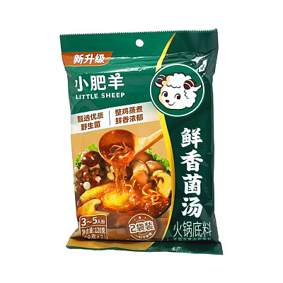 小肥羊 鲜香菌汤火锅底料 120g