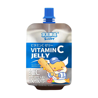 京京楽道 维C吸吸果冻 西柚味 160g