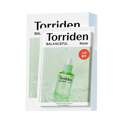 Torriden 桃瑞丹积雪草面膜 10片