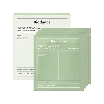 Biodance 镇定舒缓胶原蛋白面膜 4片