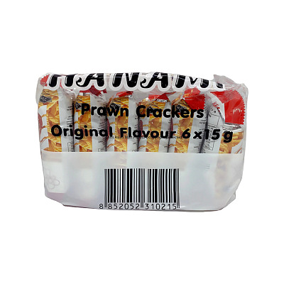 HANAMI 哈纳米 鲜虾条 15g*6